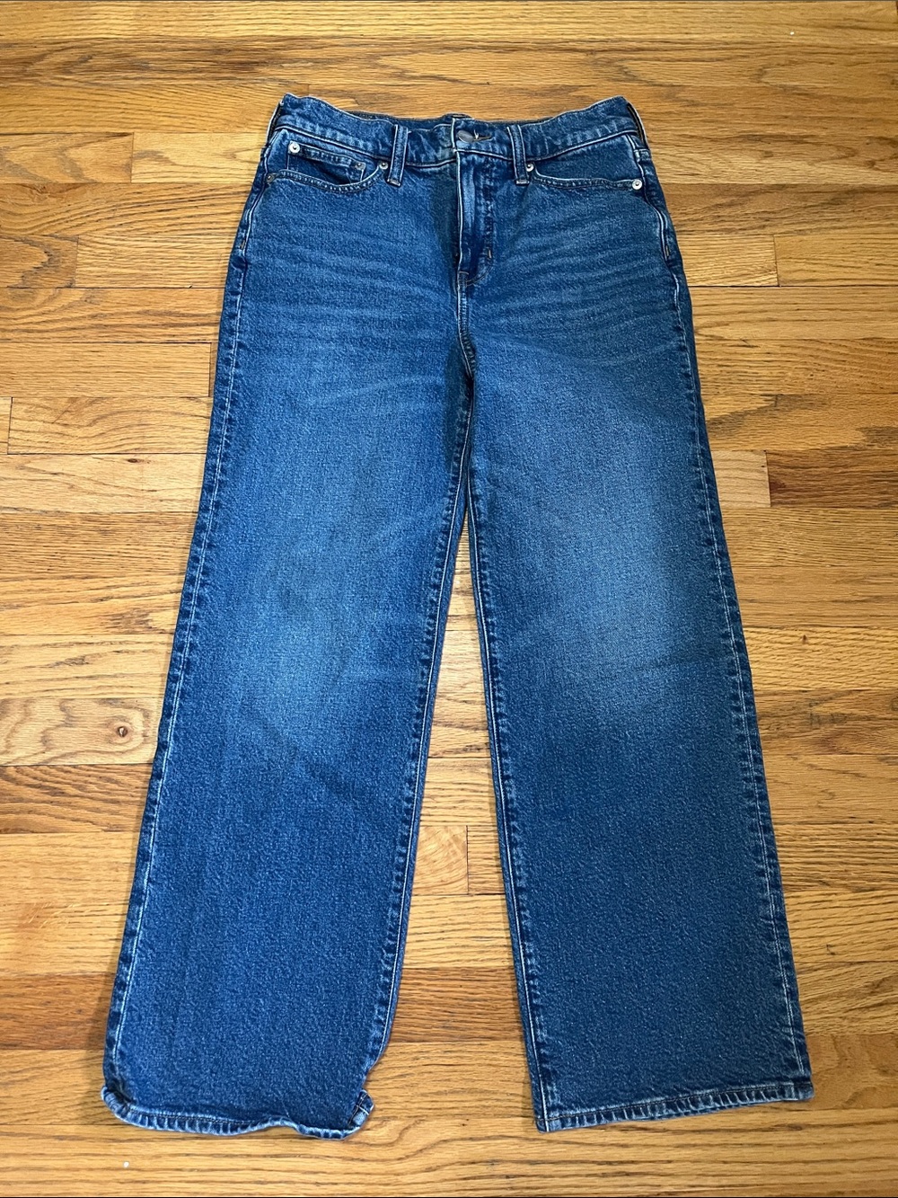 J. Crew slim Wide-Leg Jeans in Blue Denim 26